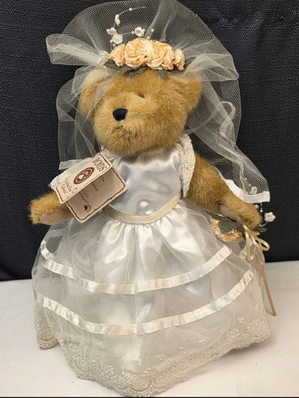 Boyd’s Bears Plush Mrs Everlove #912654 - Bride Bear